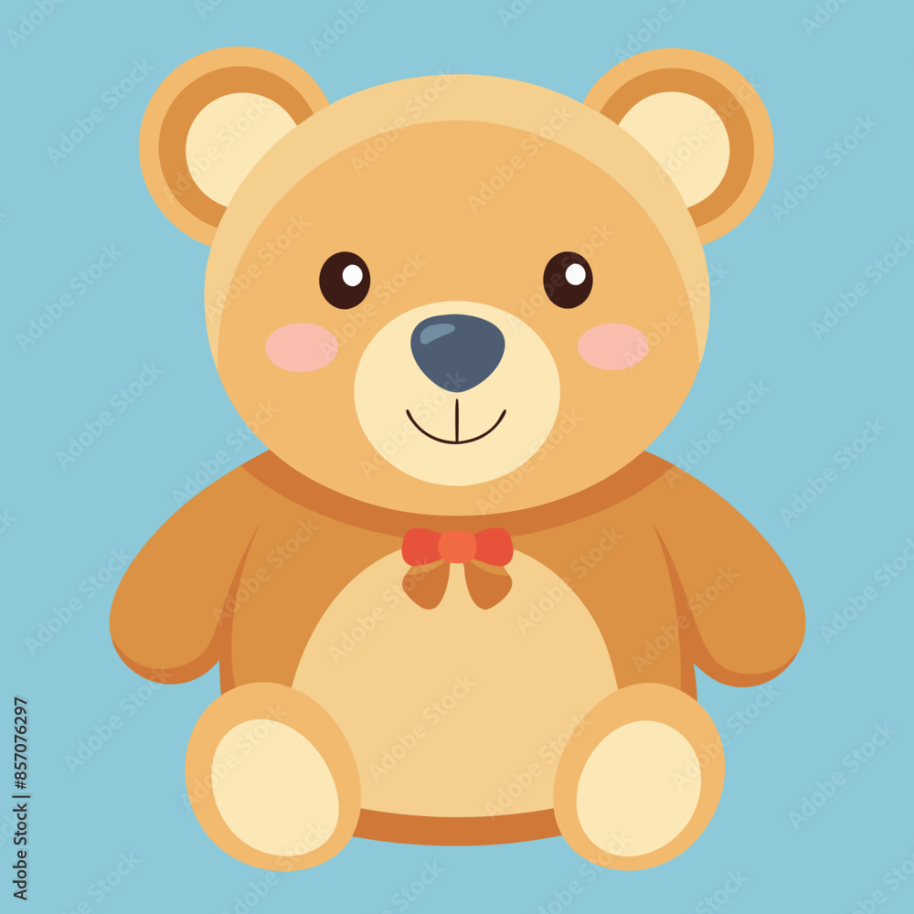 Obraz premium illustration of teddy bear 