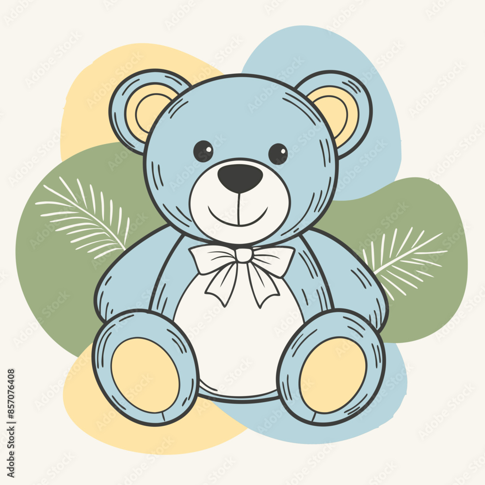 illustration of teddy bear illustration of teddy bear