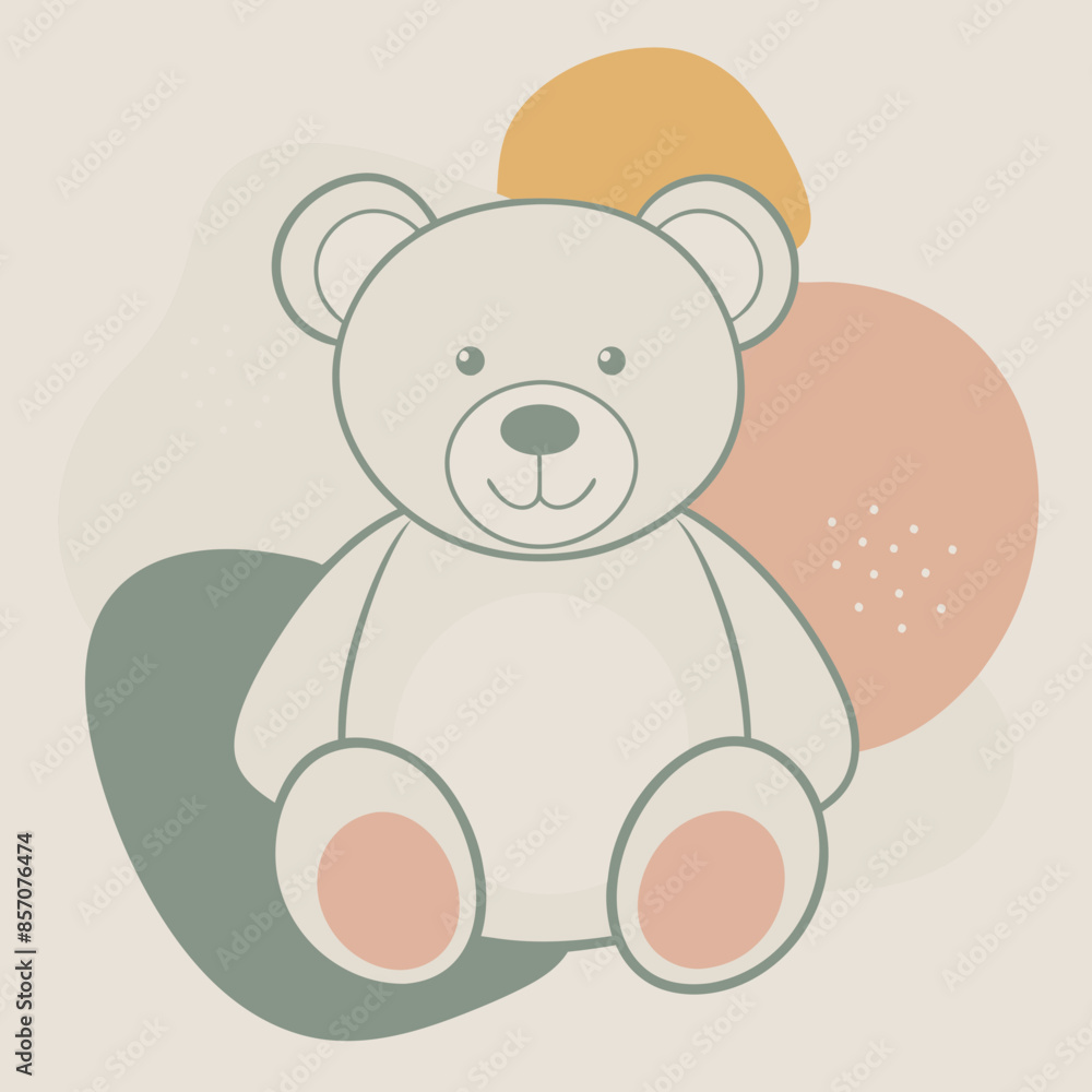 illustration of teddy bear illustration of teddy bear