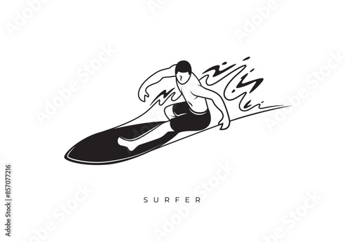 SILHOUETTE SURFER STOCK