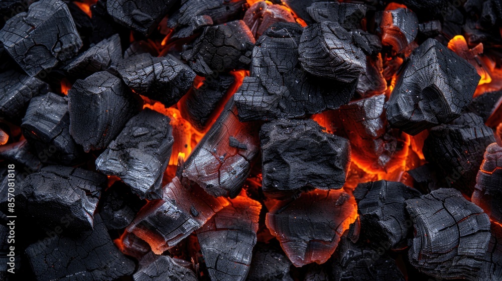A background of burning coals. A background of burning coals.