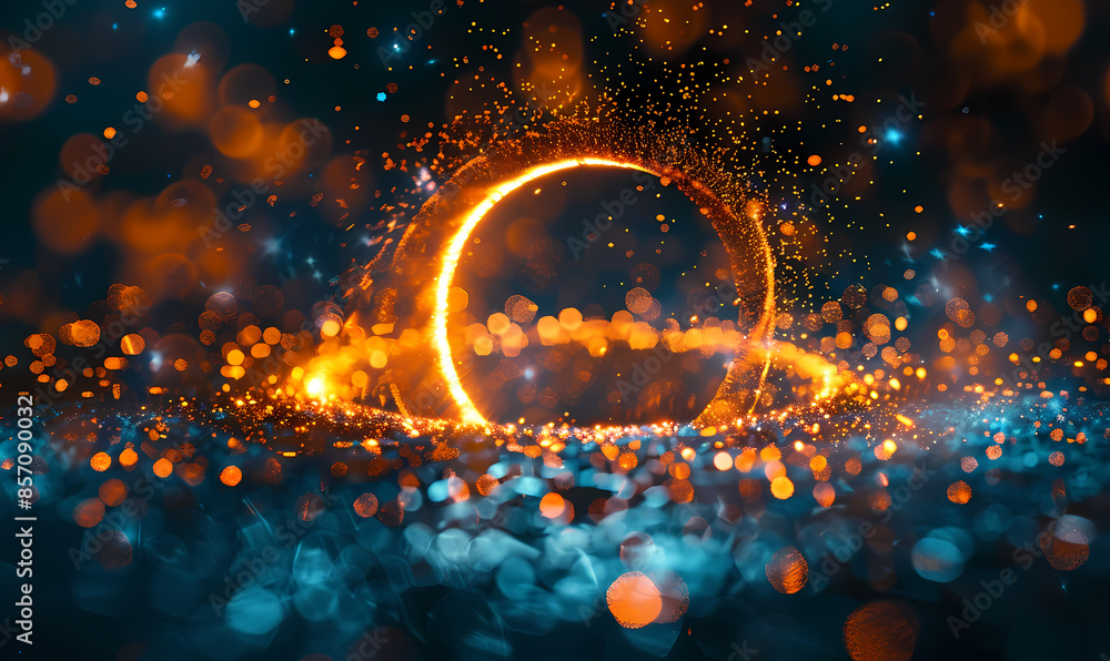 abstract background with circles abstract background with circles