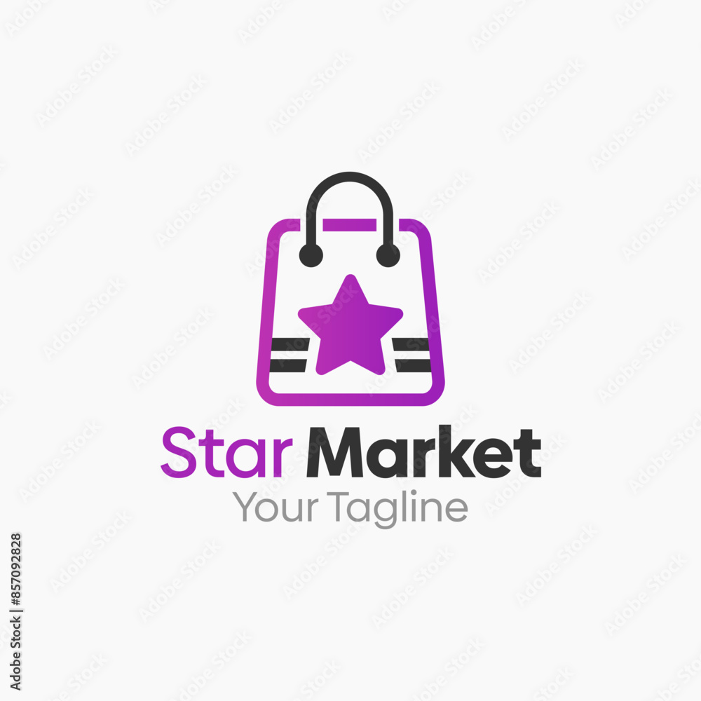 Star Market Logo Vector Template Design. Good for Business, Start up, Agency, and Organization Star Market Logo Vector Template Design. Good for Business, Start up, Agency, and Organization