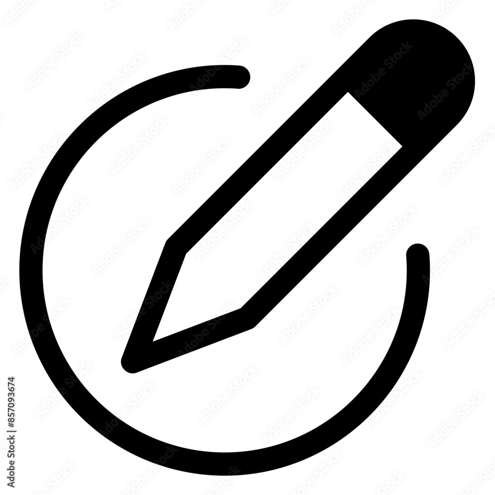 edit glyph icon vector illustration isolated on white background edit glyph icon vector illustration isolated on white background