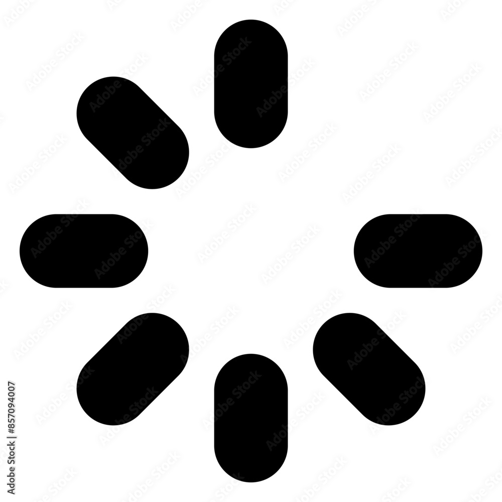 loading glyph icon vector illustration isolated on white background loading glyph icon vector illustration isolated on white background