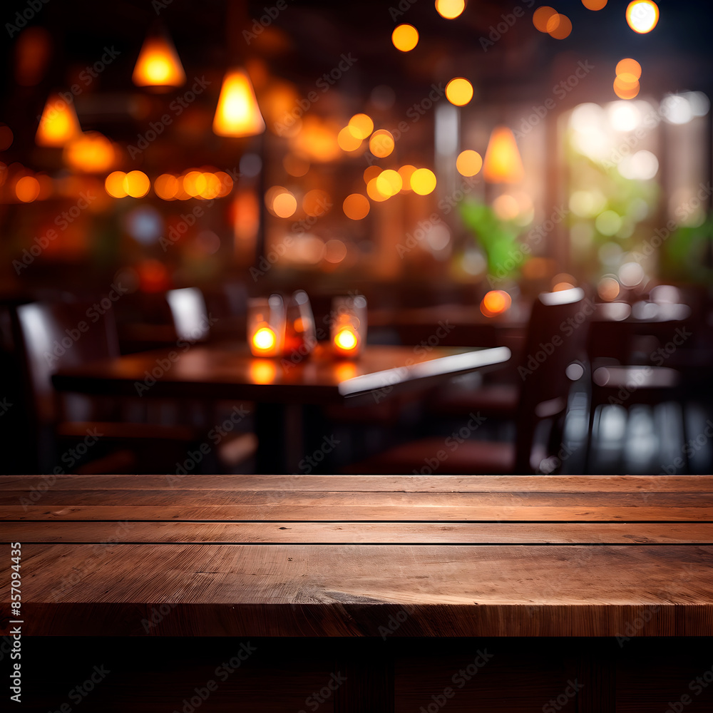 Wooden empty table for your product Wooden empty table for your product