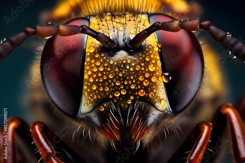 Macro World, Unveiling Nature's Tiny Wonders in Close-Up Detail, Insect Eye in Macro, macro photography