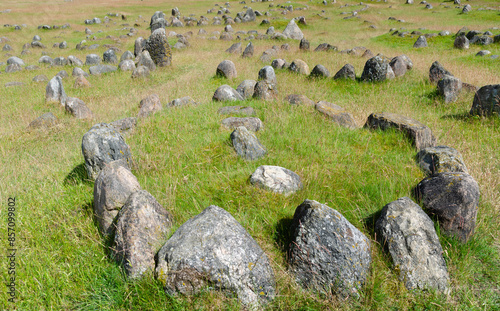 cimetière viking-lindholm Hoje-Aalborg-Jutland-Danemark