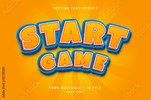 Modern 3D Text Effect