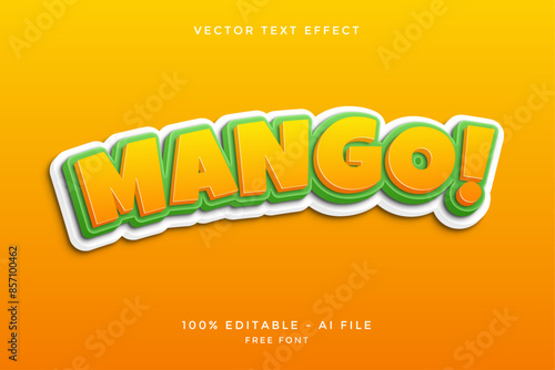 Modern 3D Text Effect