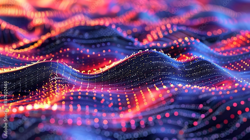 Big data visualization , Digital background Big data visualization , Digital background
