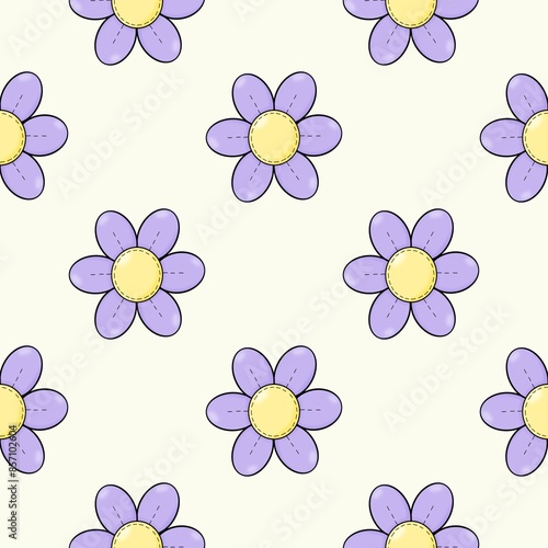 seamless floral pattern.