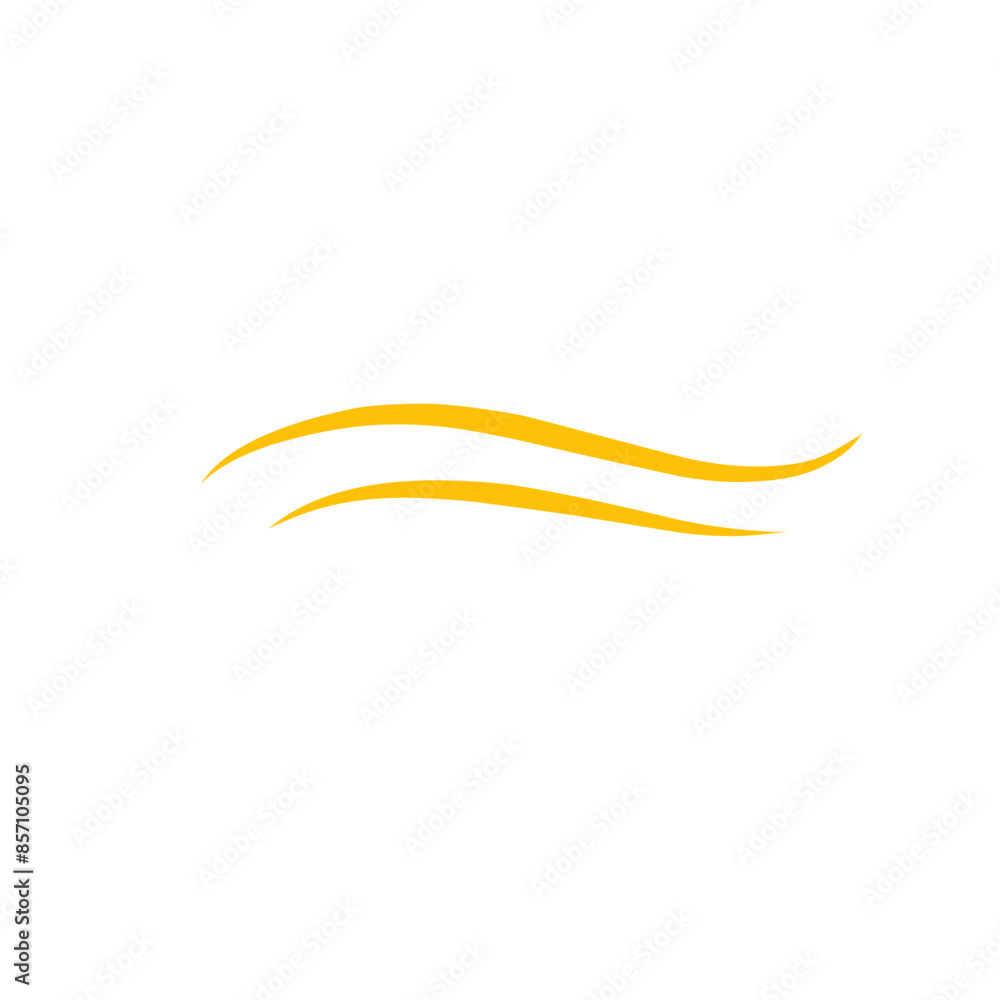 Golden Swirl Swoosh Golden Swirl Swoosh