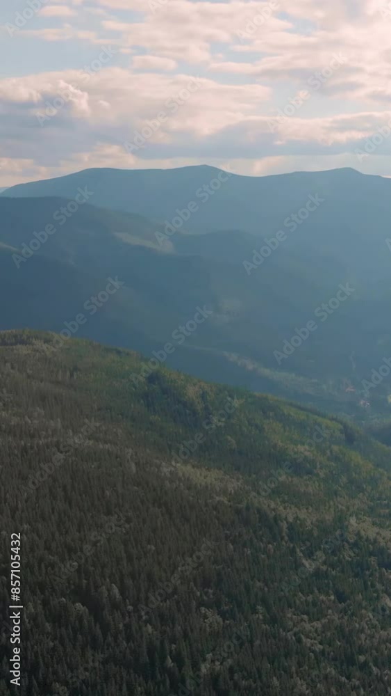 Fantastic view of mountain during summer Fantastic view of mountain during summer