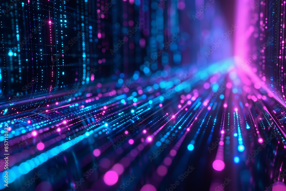Futuristic Abstract Glowing Light Trails in Neon Colors Modern Data Stream and Cyber Technology Concept Futuristic Abstract Glowing Light Trails in Neon Colors Modern Data Stream and Cyber Technology Concept