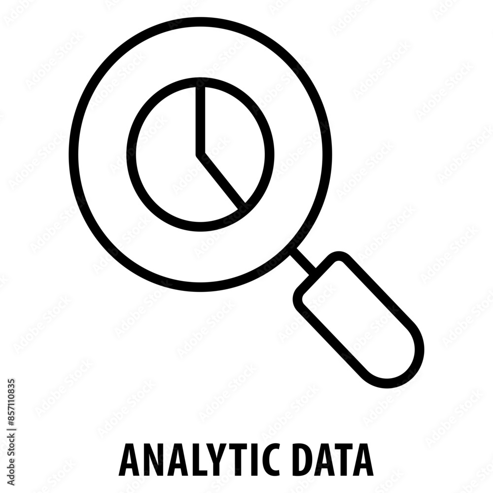Analytic data Icon simple and easy to edit for your design elements Analytic data Icon simple and easy to edit for your design elements