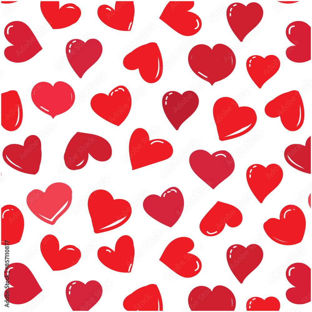 Collection of red heart illustration pattern,Hand drawn hearts.Vector symbol icon set.black and white.illustration design. Collection of red heart illustration pattern,Hand drawn hearts.Vector symbol icon set.black and white.illustration design.