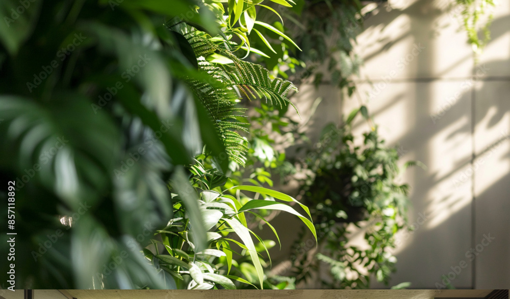 Studio full of green trees, a design studio with greens Studio full of green trees, a design studio with greens