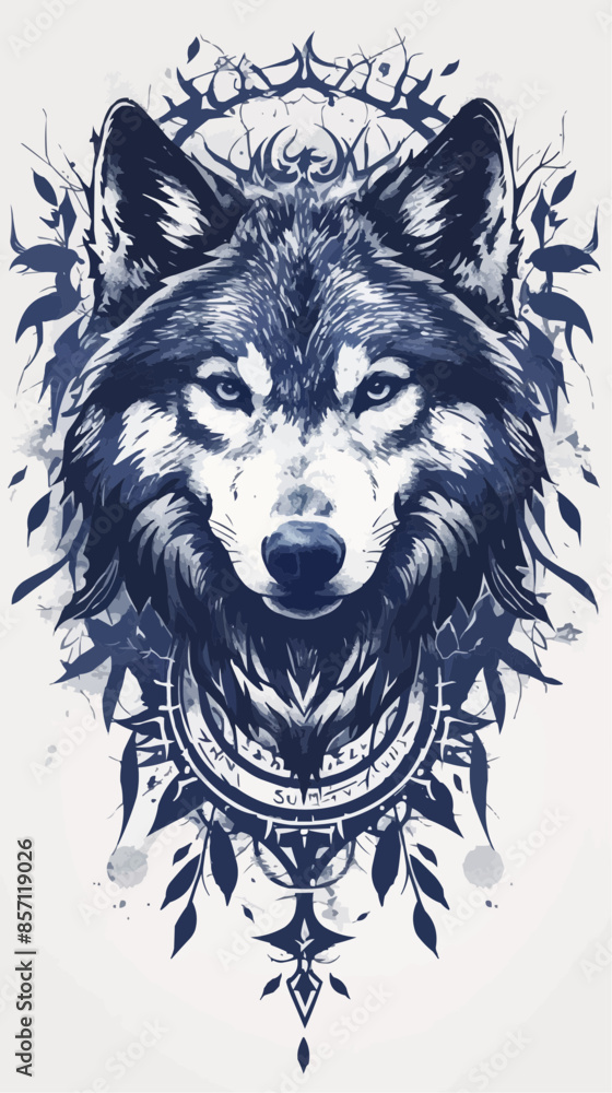 Mystical Wolf Art Mystical Wolf Art