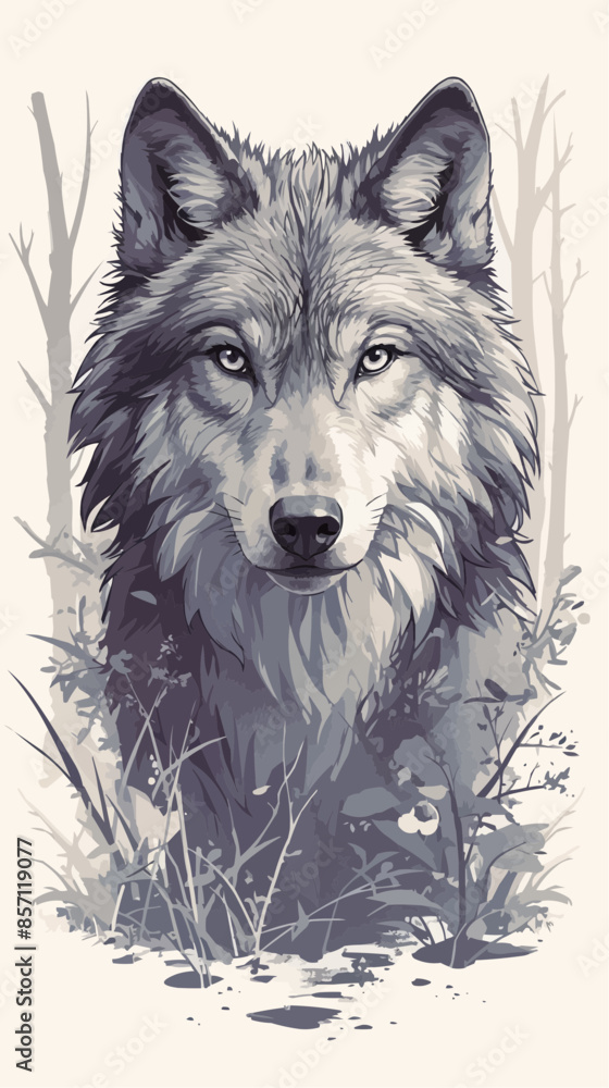 Mystical Wolf Art Mystical Wolf Art