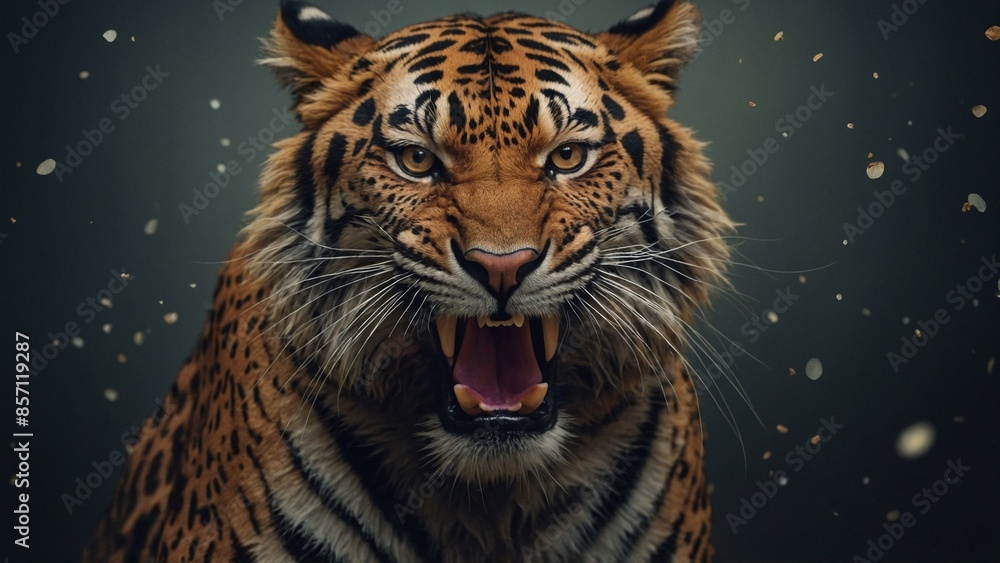 Fototapeta premium wallpaper cartoon animals