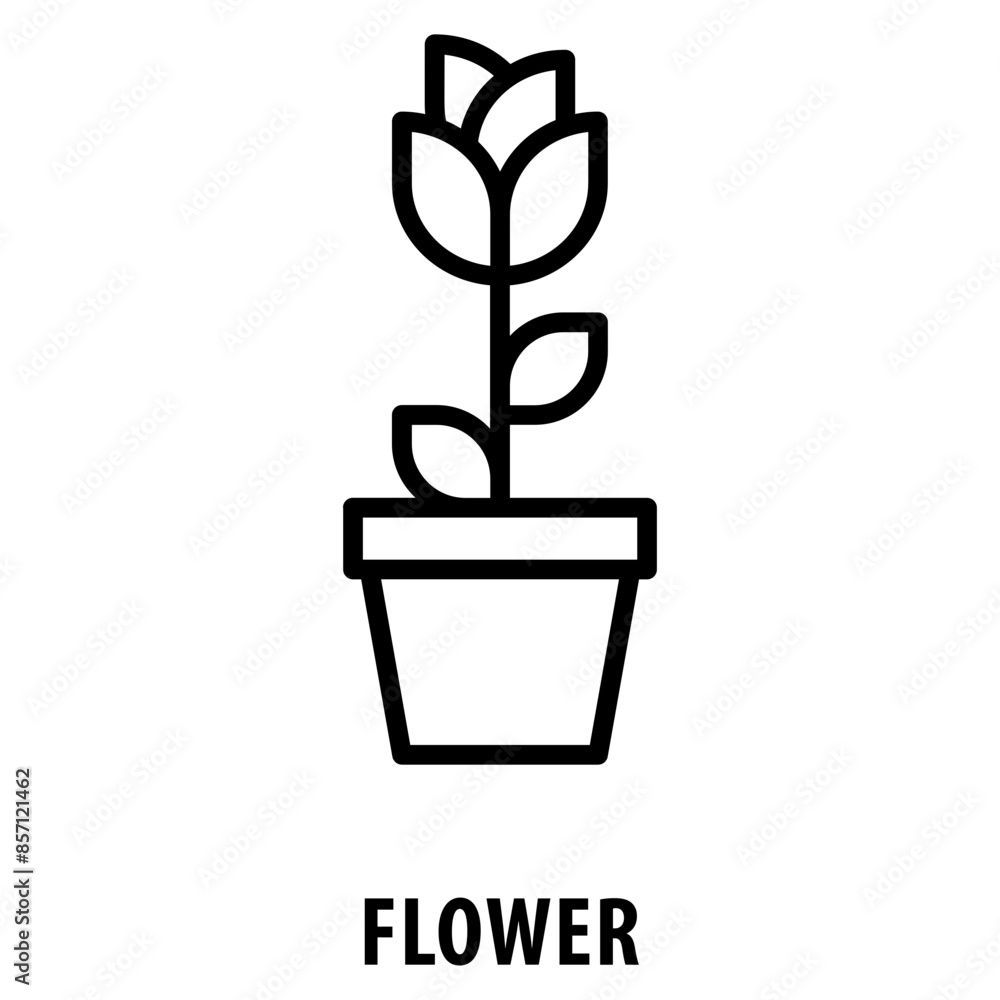Flower Icon simple and easy to edit for your design elements Flower Icon simple and easy to edit for your design elements