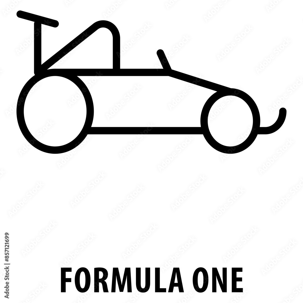 Formula one Icon simple and easy to edit for your design elements Formula one Icon simple and easy to edit for your design elements