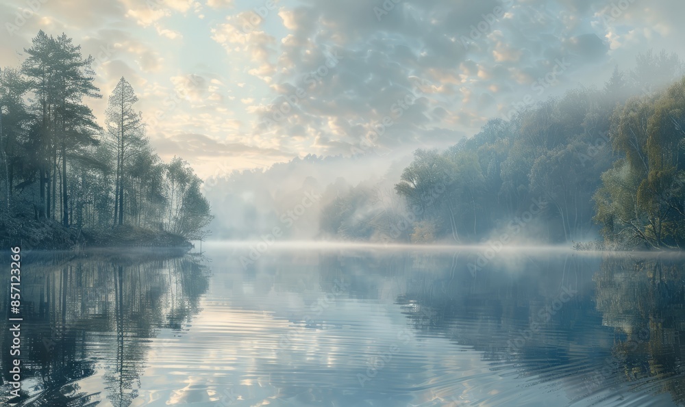 Early morning mist Early morning mist