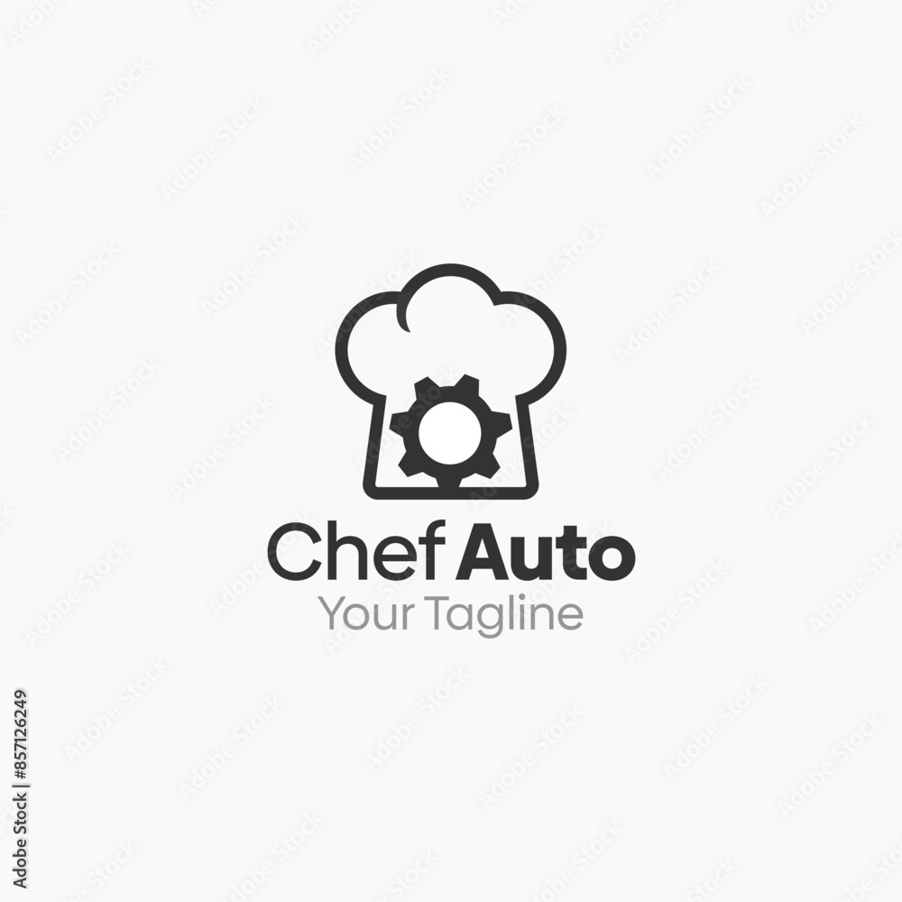 Chef Auto Logo Vector Template Design. Good for Business, Start up, Agency, and Organization Chef Auto Logo Vector Template Design. Good for Business, Start up, Agency, and Organization
