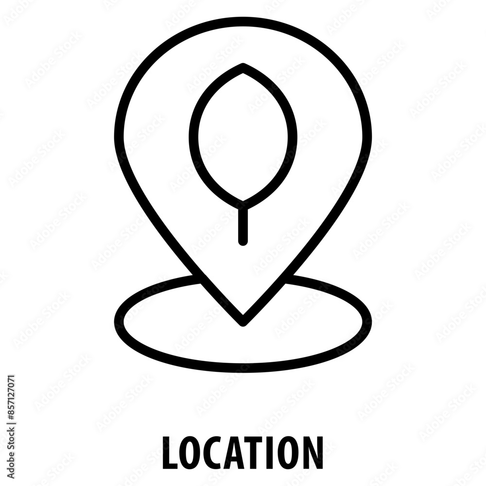 Location Icon simple and easy to edit for your design elements Location Icon simple and easy to edit for your design elements