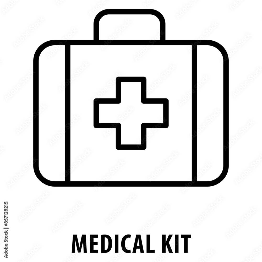 Medical Kit Icon simple and easy to edit for your design elements Medical Kit Icon simple and easy to edit for your design elements