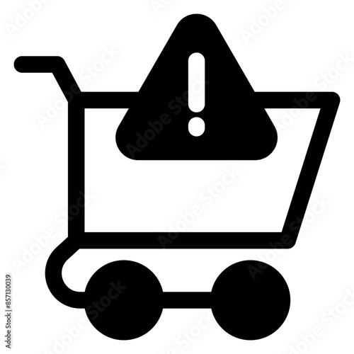 shopping  glyph  icon vector illustration isolated on white background