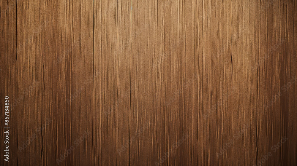 Naklejka premium A smooth, flat brown wood grain background with subtle lighting for phone wallpaper