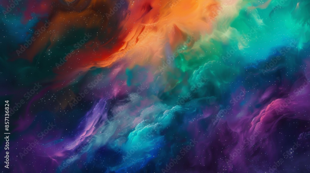 Cosmic Nebula Abstract Cosmic Nebula Abstract