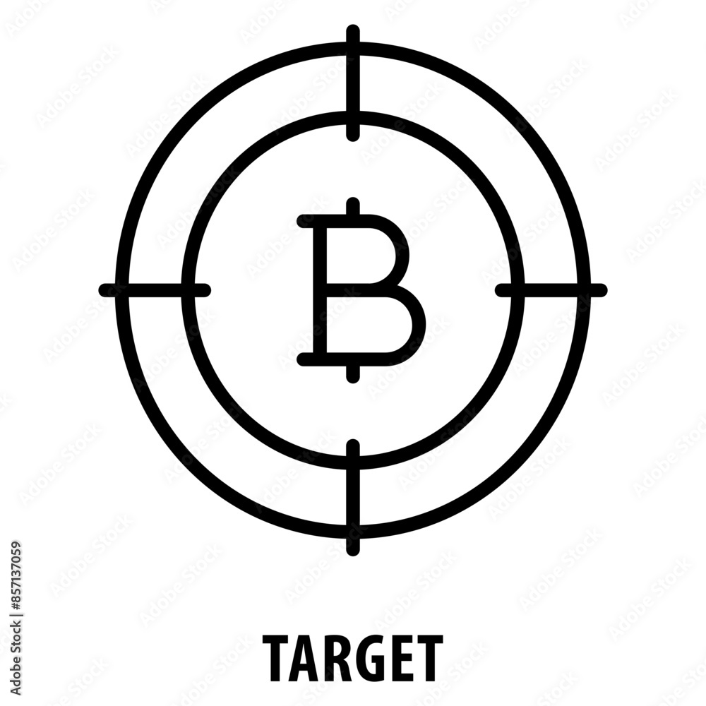Target Icon simple and easy to edit for your design elements Target Icon simple and easy to edit for your design elements