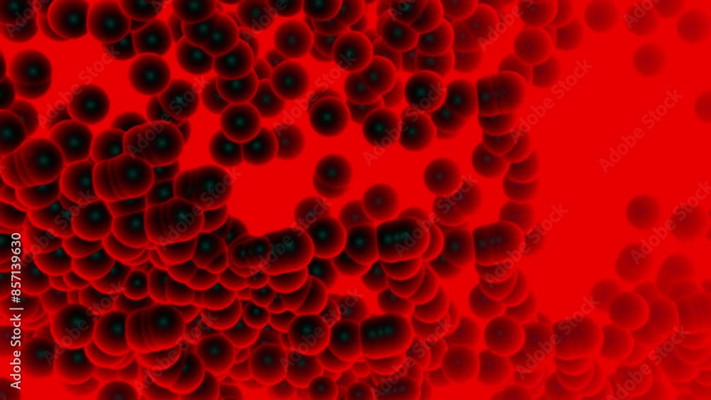 Geometric ball red color background Geometric ball red color background