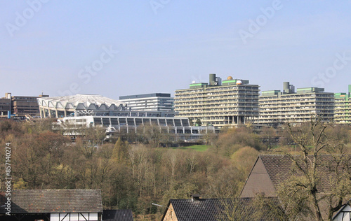 Bochum, Ruhr-Universität mit Audimax