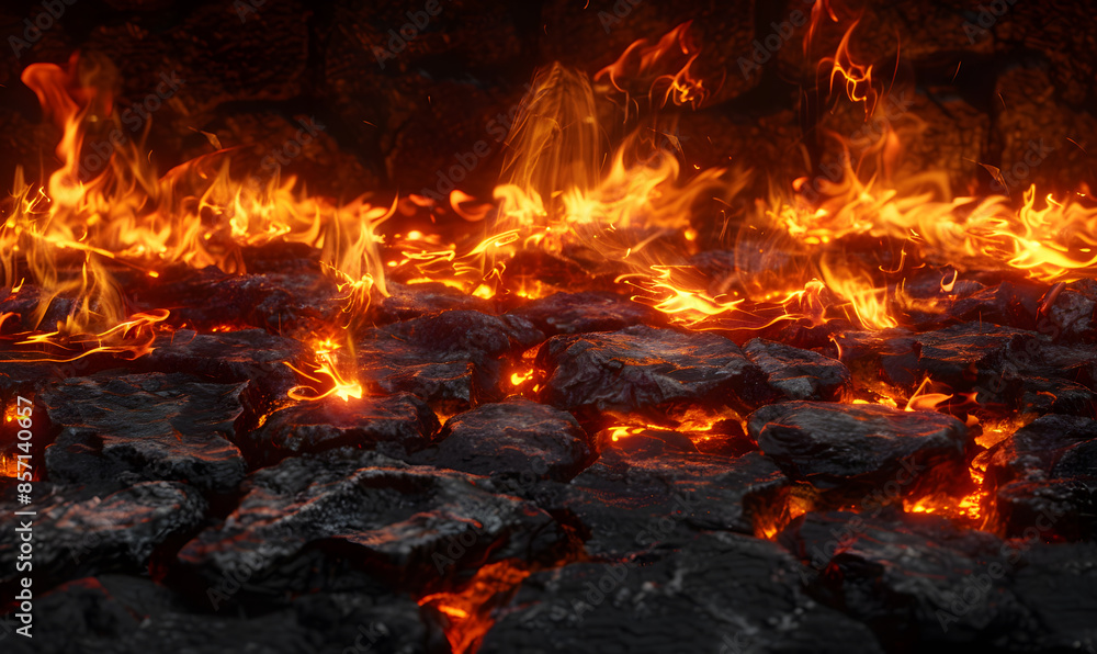 fire spark burn on dark background fire spark burn on dark background