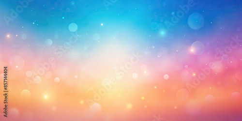 Dreamy abstract background with soft gradient of pink, orange, and blue , Dreamy, Abstract, Background, Soft, Gradient, Pink