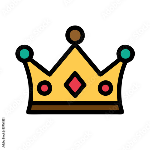 crown icon vector