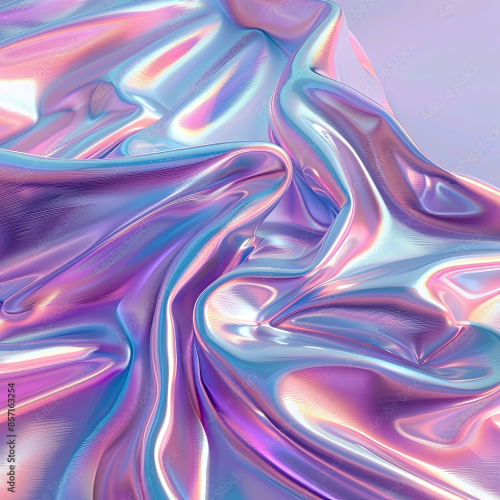 Shiny Purple and Blue Plastic Waves Background Shiny Purple and Blue Plastic Waves Background