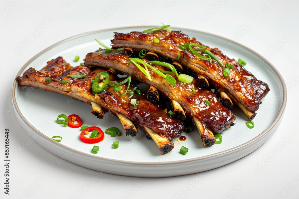 Succulent Caramel Riblets with a Sweet Coconut Water Base Succulent Caramel Riblets with a Sweet Coconut Water Base