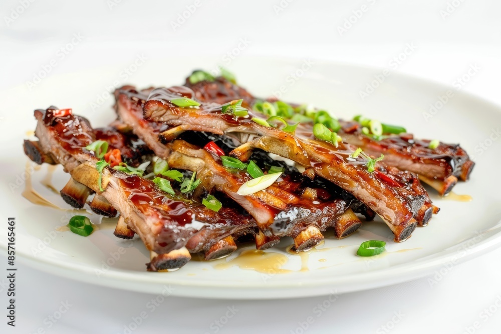 Delicious Caramel Riblets with a Tender, Juicy Interior Delicious Caramel Riblets with a Tender, Juicy Interior