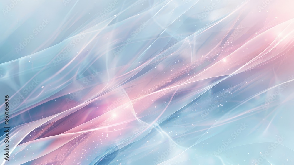 Blue and pink with flowing lines light bursts and glittering textures. background Blue and pink with flowing lines light bursts and glittering textures. background