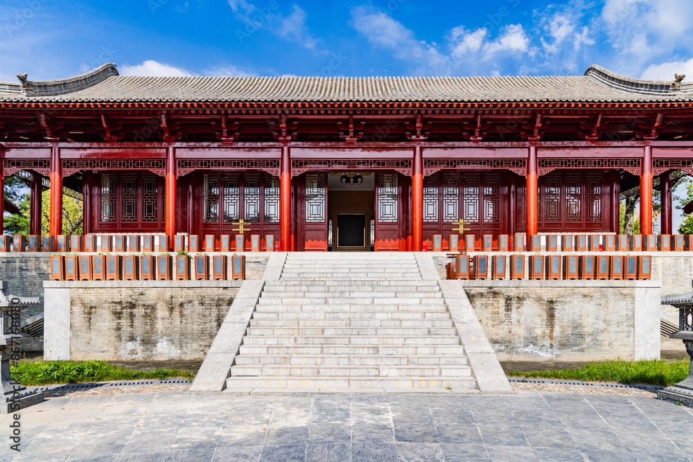 View of Rongzi winery, Xiangning County, Linfen City, Shanxi Province View of Rongzi winery, Xiangning County, Linfen City, Shanxi Province