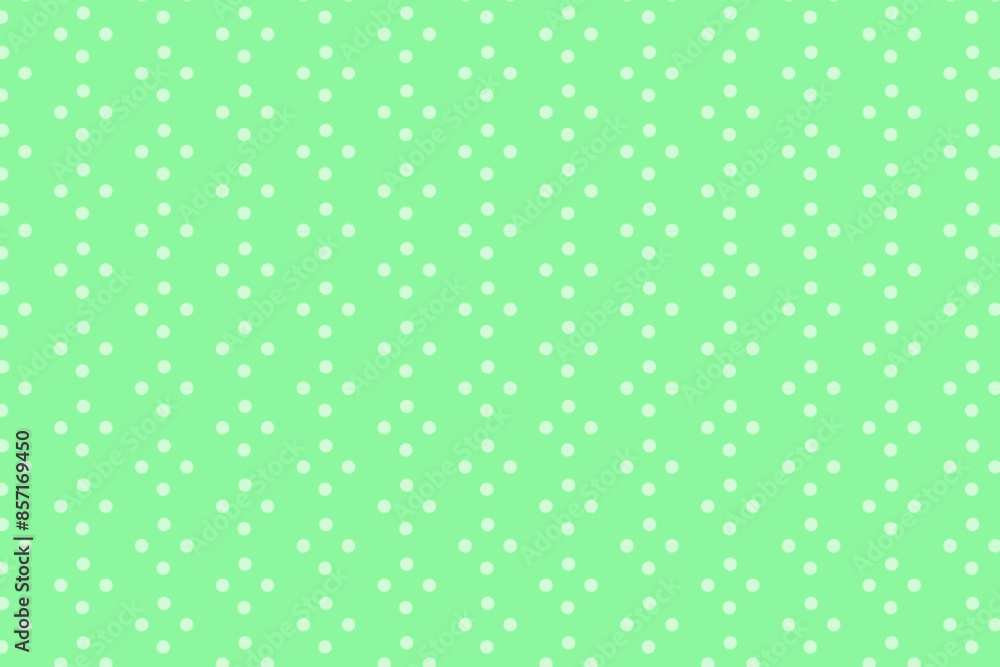 seamless pattern white polka dots green background vector seamless pattern white polka dots green background vector