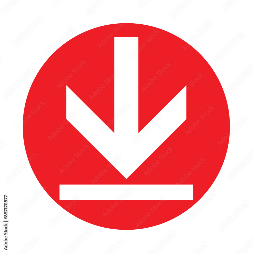 VECTOR DOWN ARROW. DOWNLOAD ICON. FASHION SYMBOL, WEB BUTTON FOR WEBSITE DESIGN. LOGO ILLUSTRATION VECTOR DOWN ARROW. DOWNLOAD ICON. FASHION SYMBOL, WEB BUTTON FOR WEBSITE DESIGN. LOGO ILLUSTRATION