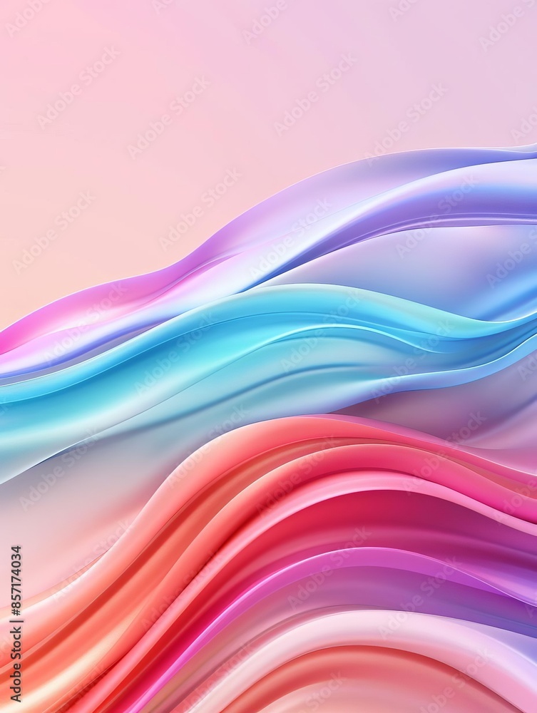 Abstract background with flowing colorful lines. Abstract background with flowing colorful lines.