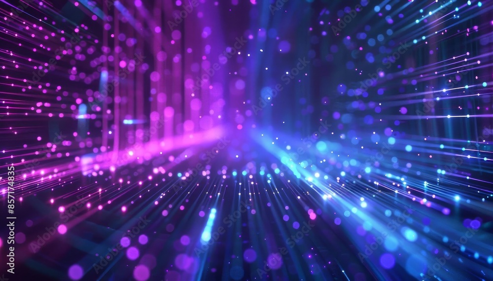 A digital technology background with purple and blue light streaks and text Digital Technology A digital technology background with purple and blue light streaks and text Digital Technology