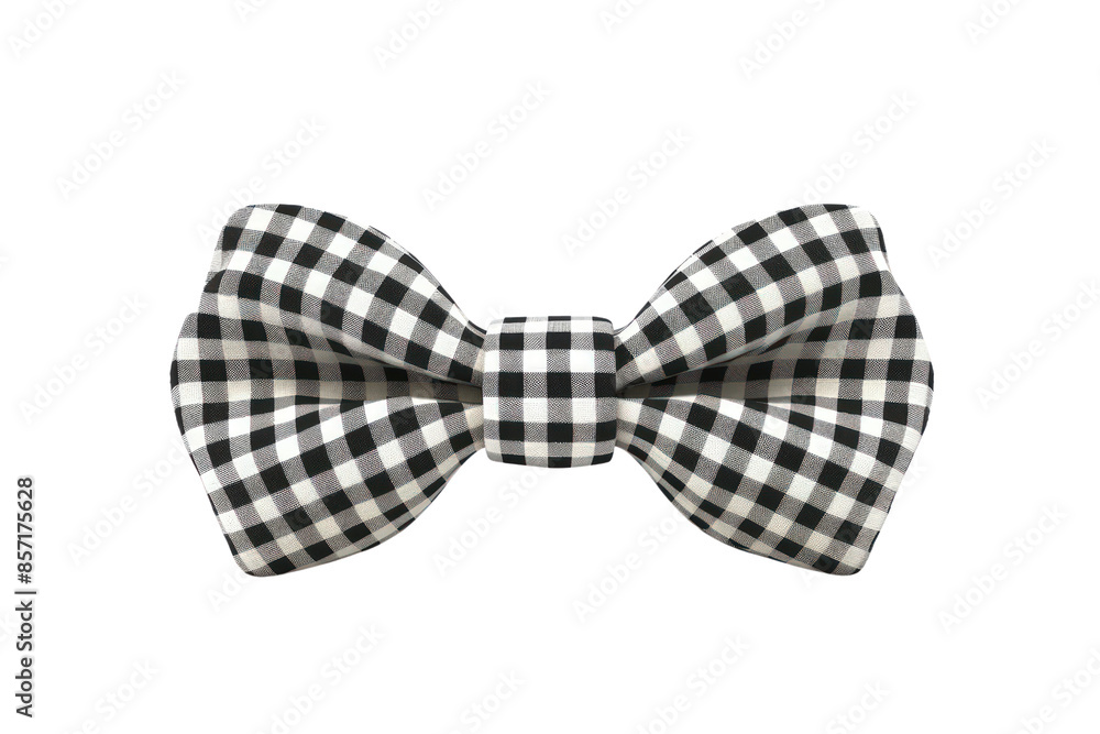 A black and white checkered bow tie is displayed on a white background. The bow tie is neatly tied and has a classic, elegant look. The checkered pattern adds a touch of sophistication to the tie A black and white checkered bow tie is displayed on a white background. The bow tie is neatly tied and has a classic, elegant look. The checkered pattern adds a touch of sophistication to the tie